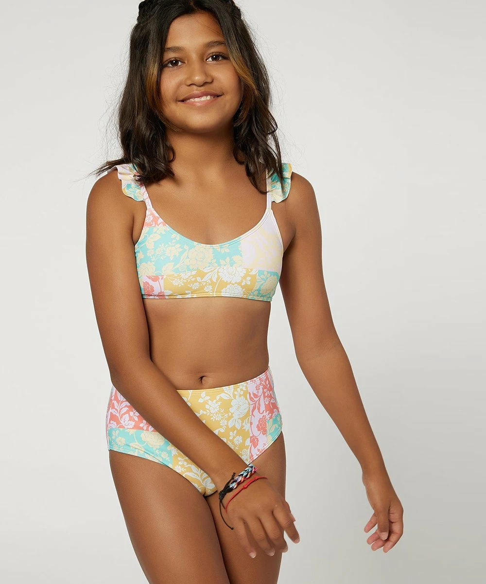 Top 10 ๐ฅ O'Neill Pink & Aqua Floral Olivia Ruffle-Strap ๐ Bikini - ๐ง Girls ๐คฉ 3 Top 10 ๐ฅ O'Neill Pink & Aqua Floral Olivia Ruffle-Strap ๐ Bikini - ๐ง Girls ๐คฉ