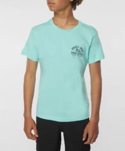 Cheap 🤩 O'Neill Turquoise Dawn Patrol Logo Crewneck Tee - Boys 🧨