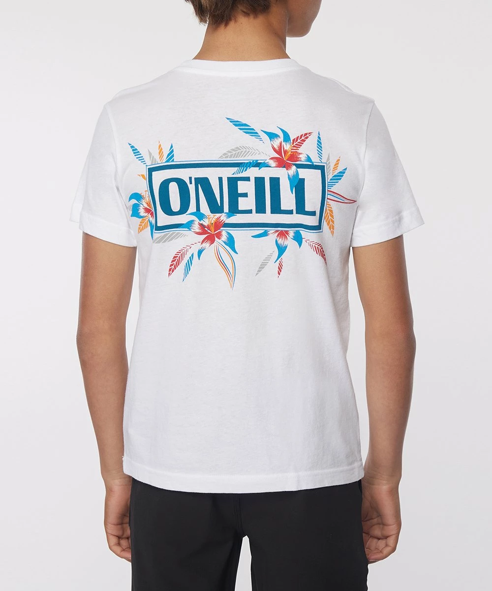 Top 10 🤩 O'Neill White Yabro Logo Crewneck Tee - Boys 👍 5 Top 10 🤩 O'Neill White Yabro Logo Crewneck Tee - Boys 👍 - Image 3