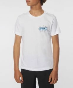 Top 10 🤩 O'Neill White Yabro Logo Crewneck Tee - Boys 👍