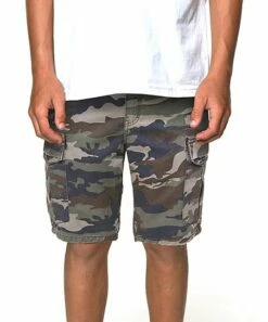 Buy 🥰 O'Neill Green & Brown Camo Johnny Cargo Shorts - Boys 😉