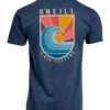 Coupon 🥰 O'Neill Navy Heather Surf Side Tee - Men 👍 -O'Neill Sales zu92679780 alt 1 tm1618254500