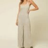 Best Pirce 🔥 O'Neill Oat Stripe Gaviotas Sleeveless Wide-Leg Jumpsuit - Juniors 💯 -O'Neill Sales zu97897768 main tm1627405908